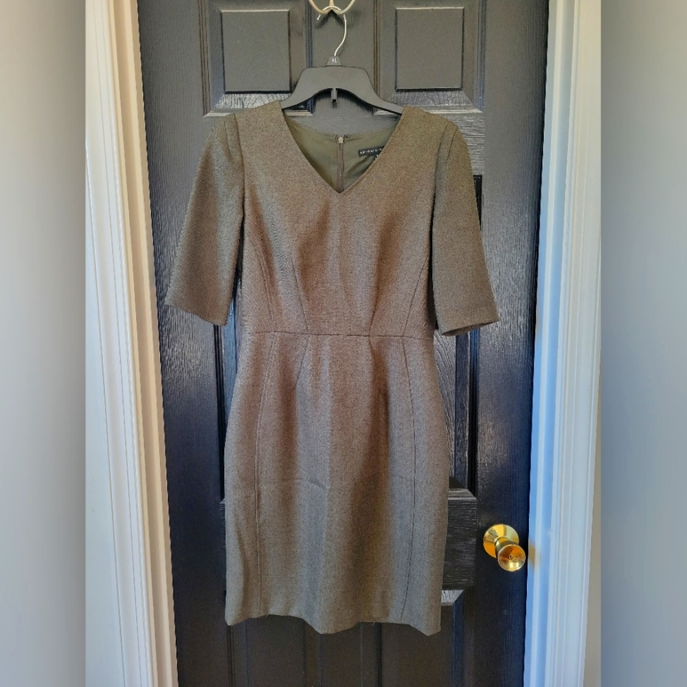ANTONIO MELANI  Green Pencil Dress Size 4